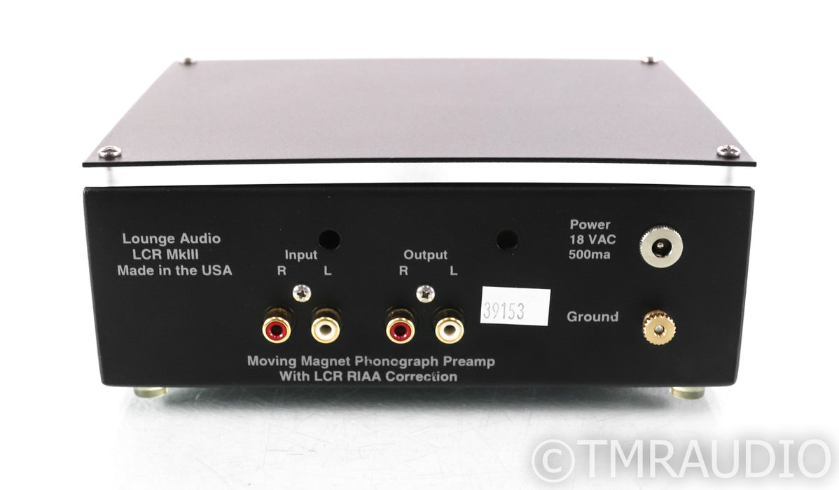 Lounge Audio LCR MkIII MM Phono Preamplifier; Moving Magnet; Mark 3