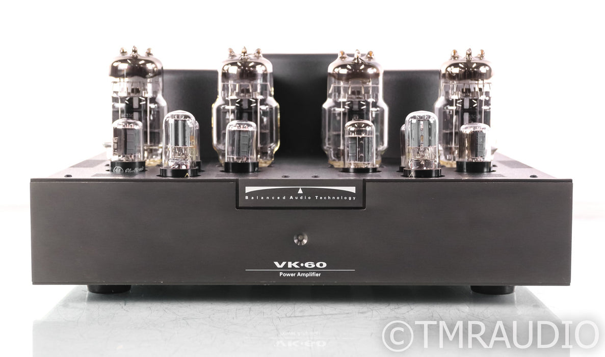 BAT VK60 Balanced Stereo Tube Power Amplifier; VK-60