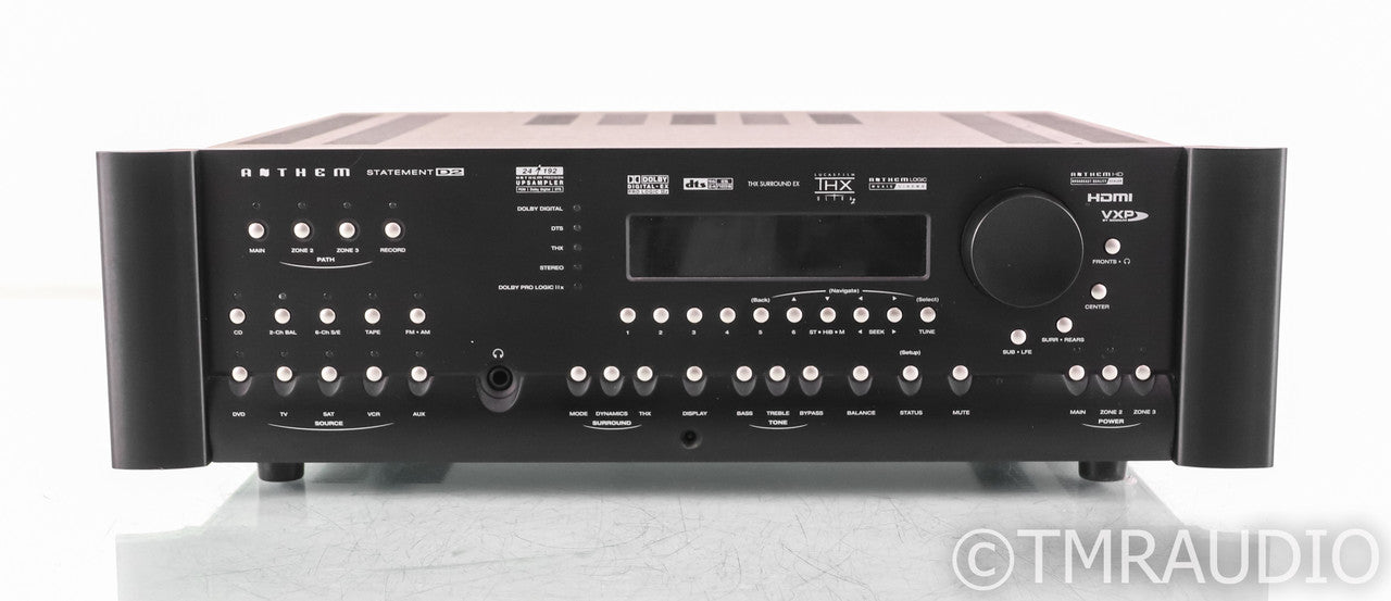 Anthem Statement D2 7.2 Channel Home Theater Receiver; Room Correction; Remote