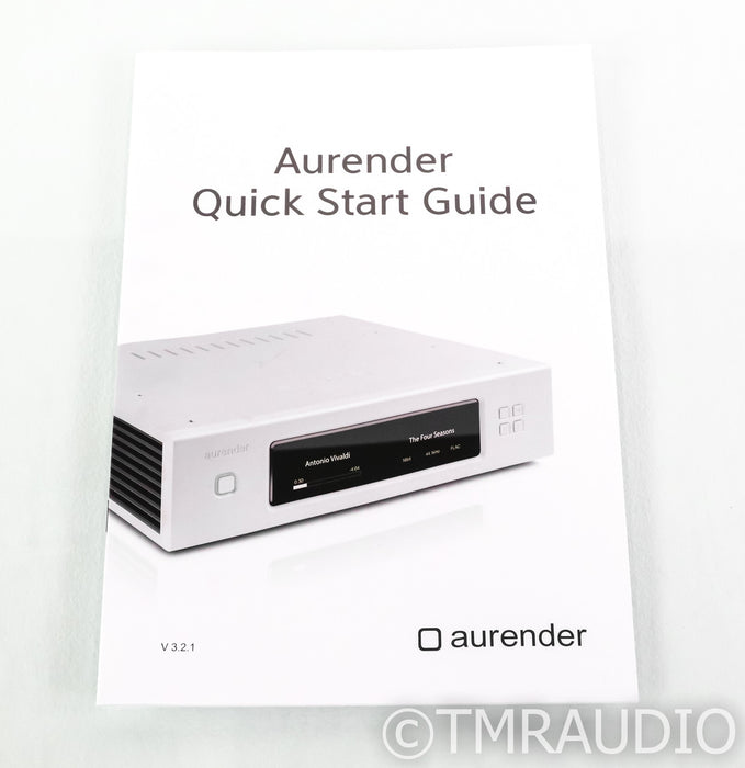 Aurender N200 Network Server / Streamer; N-200; Silver