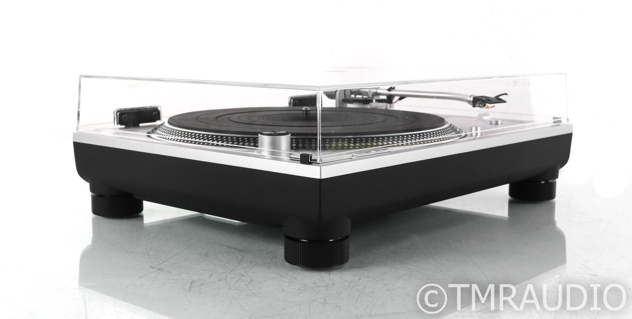 Technics SL-1200GR Direct-Drive Turntable; SL1200GR; Silver (No Cartridge)