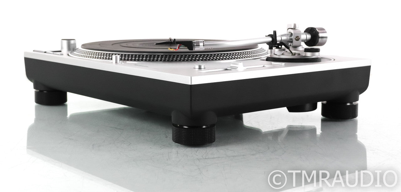 Technics SL-1200GR Direct-Drive Turntable; SL1200GR; Silver (No Cartridge)