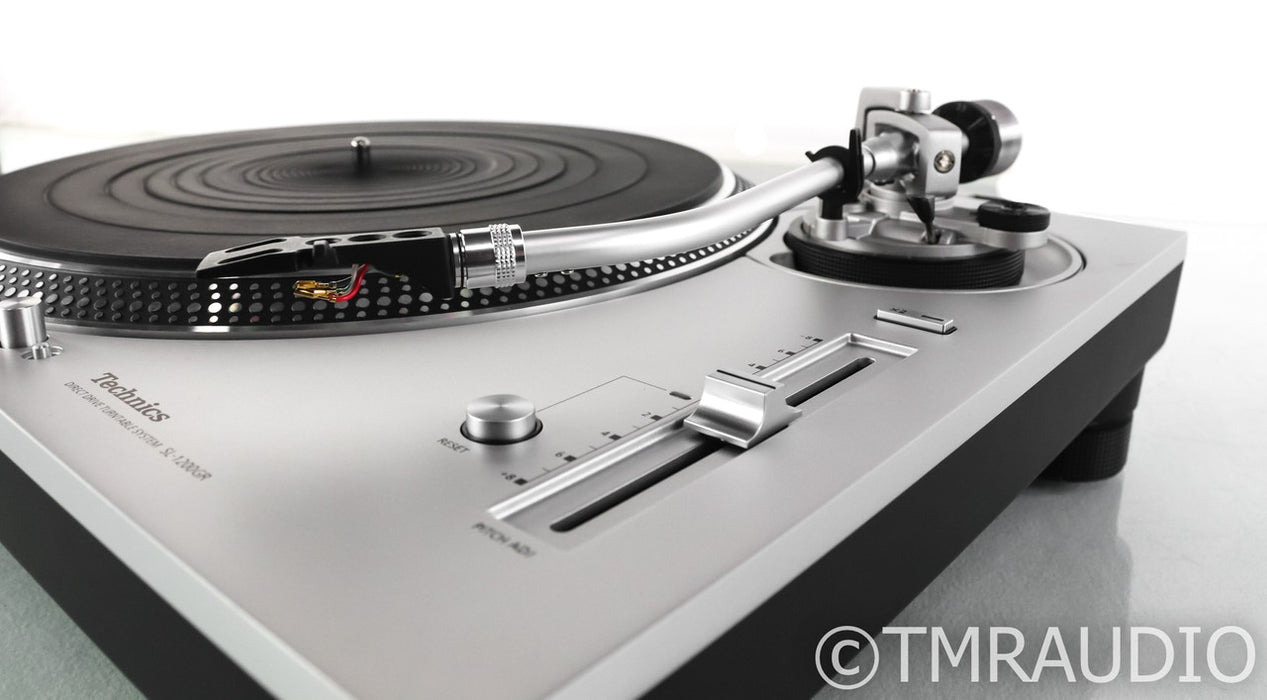 Technics SL-1200GR Direct-Drive Turntable; SL1200GR; Silver (No Cartridge)