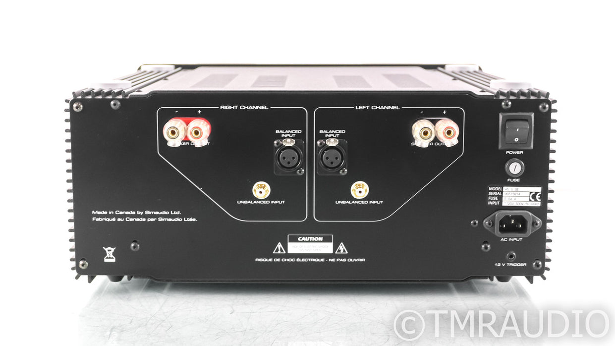 Simaudio Moon W5.3 SE Stereo Power Amplifier; W 5.3SE; Special Edition