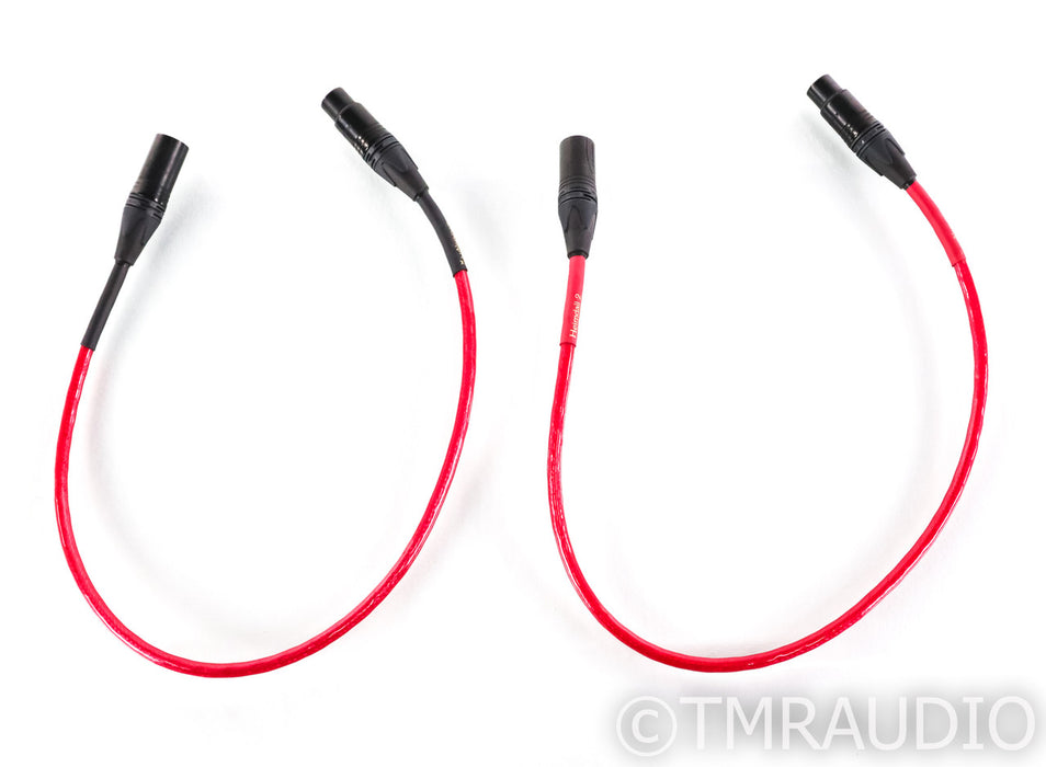 Nordost Heimdall 2 XLR Cables; 0.6m Pair Balanced Interconnects