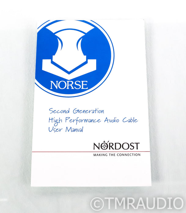 Nordost Heimdall 2 XLR Cables; 0.6m Pair Balanced Interconnects