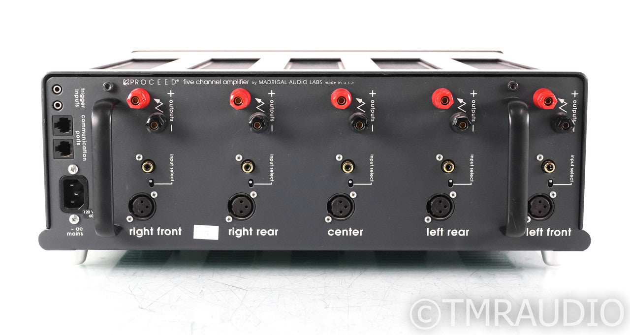 Proceed Amp5 5 Channel Power Amplifier; Amp-5; Madrigal