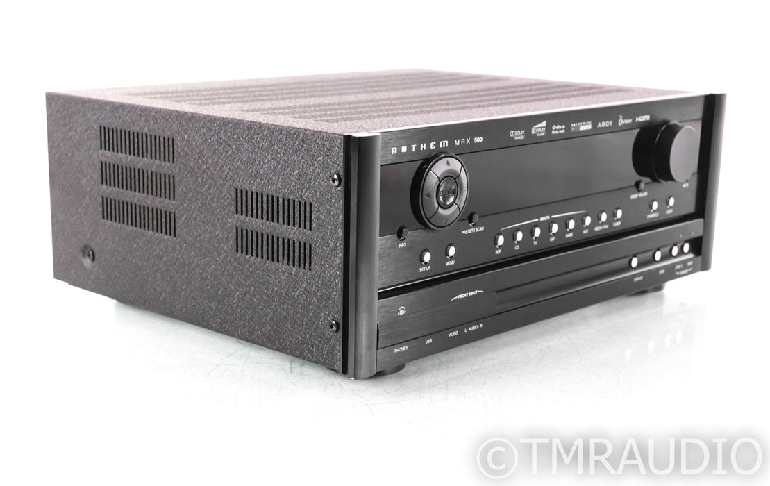Anthem MRX 500 7.1 Channel Home Theater Receiver; Remote (No Room Correction)