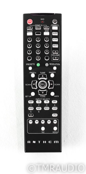 Anthem MRX 500 7.1 Channel Home Theater Receiver; Remote (No Room Correction)