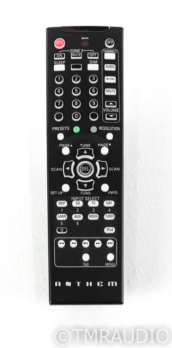 Anthem MRX 500 7.1 Channel Home Theater Receiver; Remote (No Room Correction)