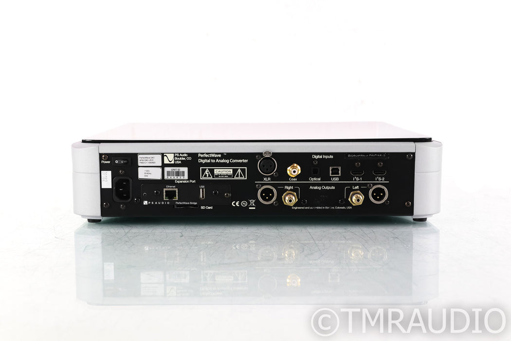 PS Audio PerfectWave DAC II; Remote; Silver; Bridge 1; MkII