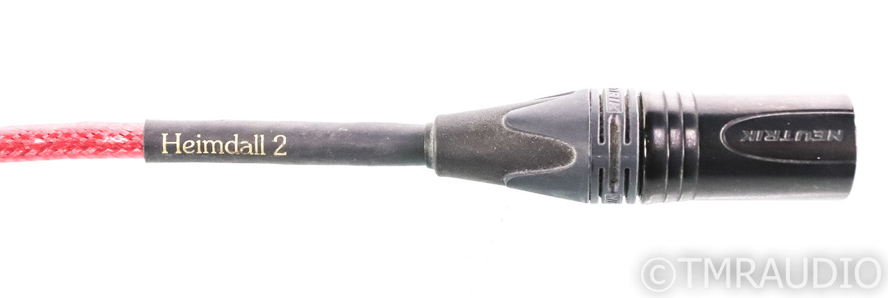 Nordost Heimdall 2 XLR Cables; 1m Pair Balanced Interconnects