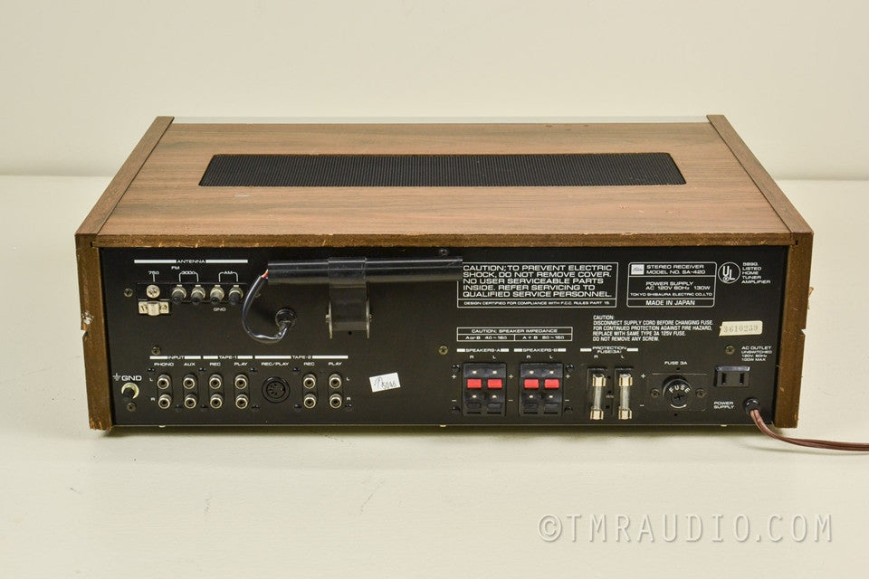 Toshiba SA-420 Vintage Stereo Receiver