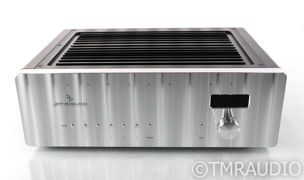 Jeff Rowland Concertra 1 Stereo Integrated Amplifier; Silver