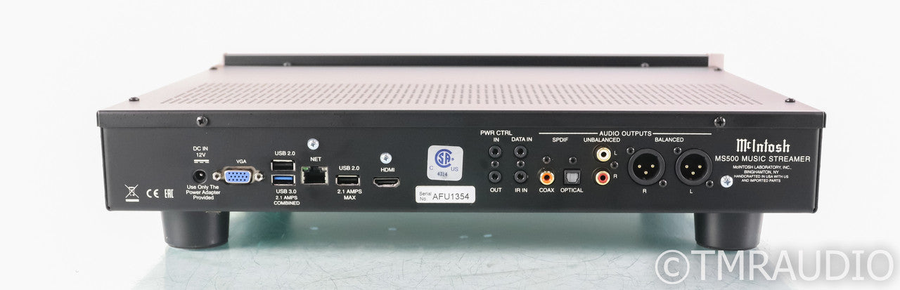 McIntosh MS500 Network Server / Streamer; Remote; MS-500