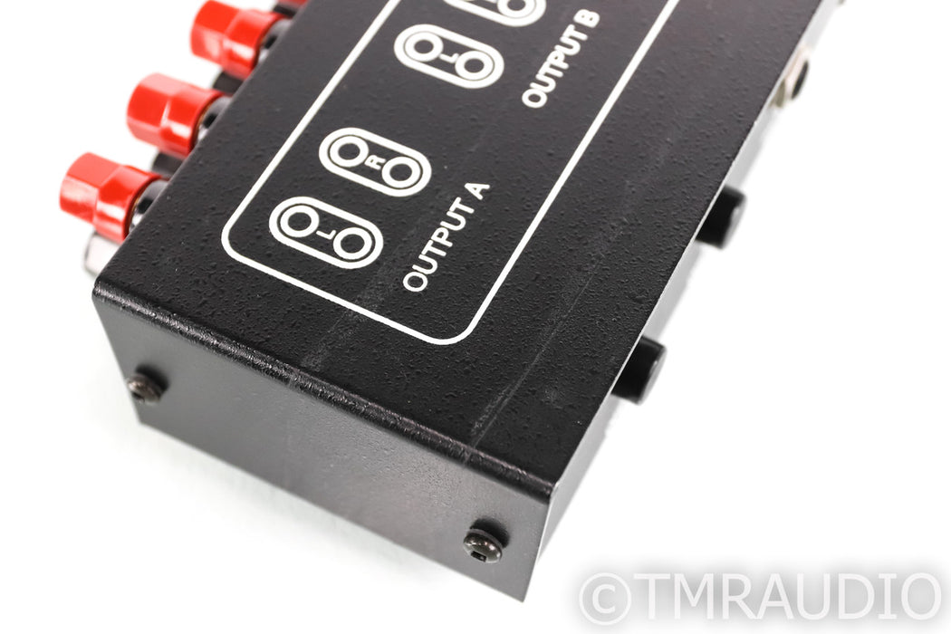 Bryston 2-Way Speaker Switch Box; Headphone Jack; Passive