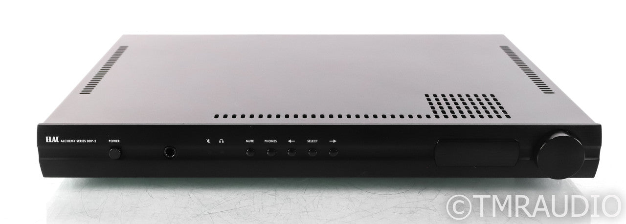 Elac Alchemy Series DDP-2 DAC; Remote; Black; DDP2; USB; Roon Ready
