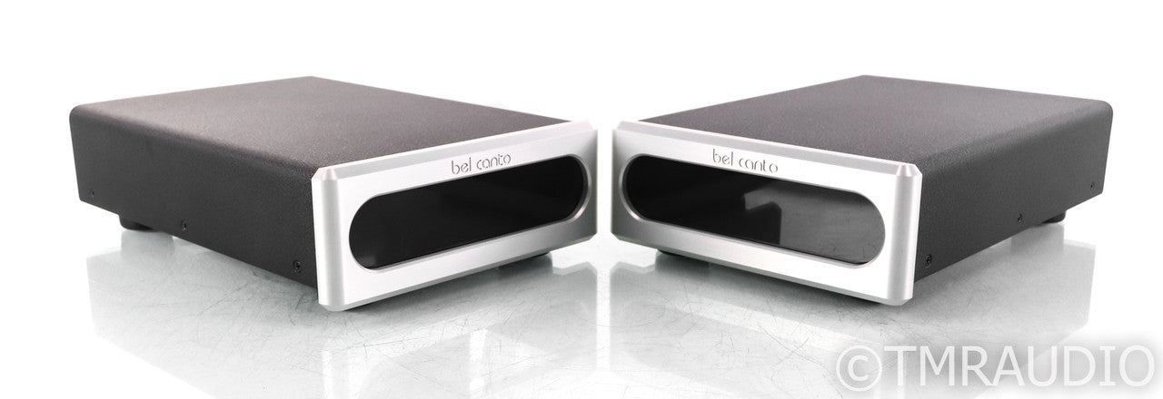 Bel Canto e.One REF600M Mono Power Amplifiers; Silver Pair; Reference 600-M