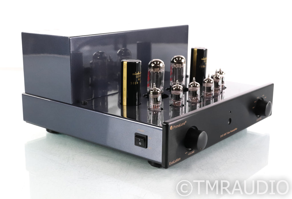 PrimaLuna EVO 400 Stereo Tube Preamplifier; Remote; Black