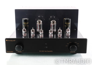 PrimaLuna EVO 400 Stereo Tube Preamplifier; Remote; Black