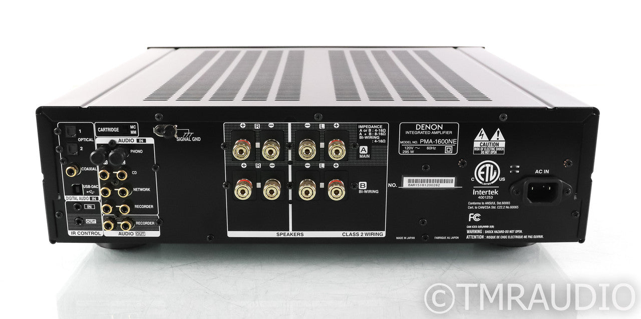 Denon PMA-1600NE Stereo Integrated Amplifier; PMA1600NE; Remote