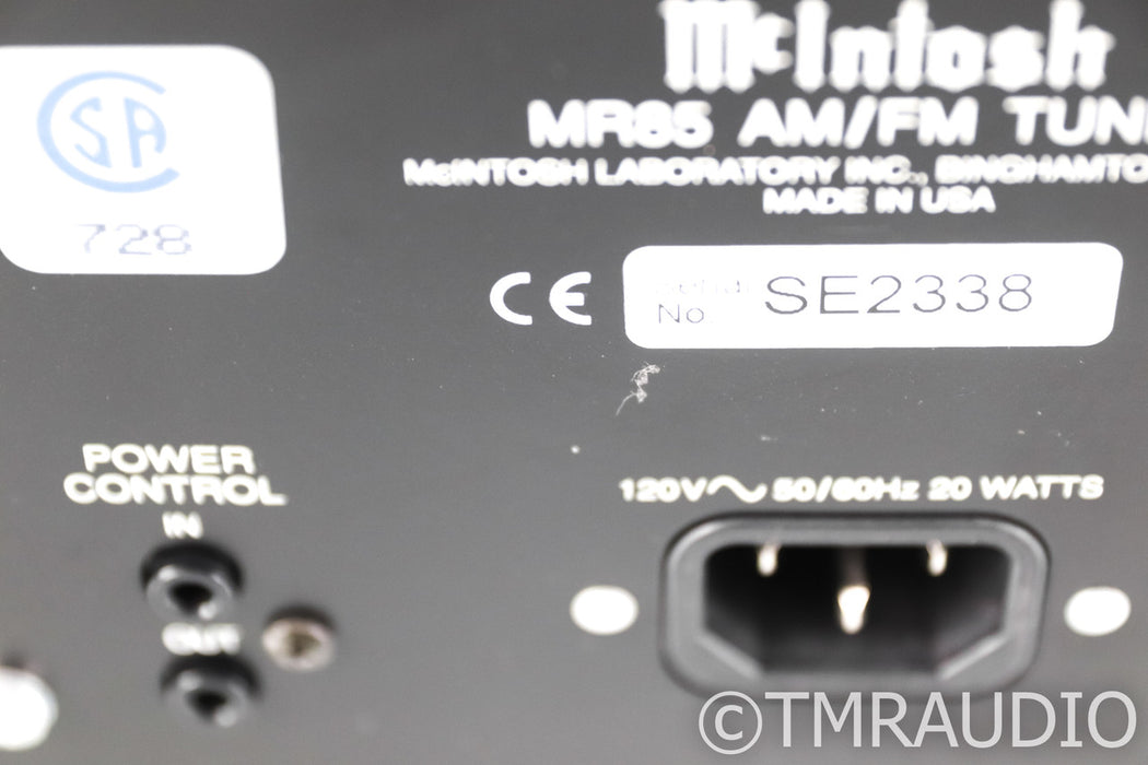 McIntosh MR85 Stereo FM / AM Tuner; MR-85