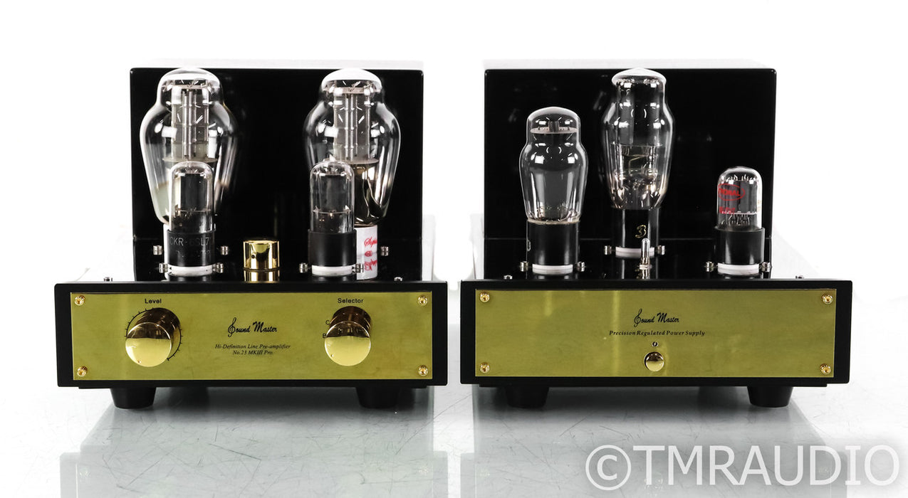 Sound Master No.23 Mk II Pro Stereo Tube Preamplifier; No. 23; TrueHarmonix