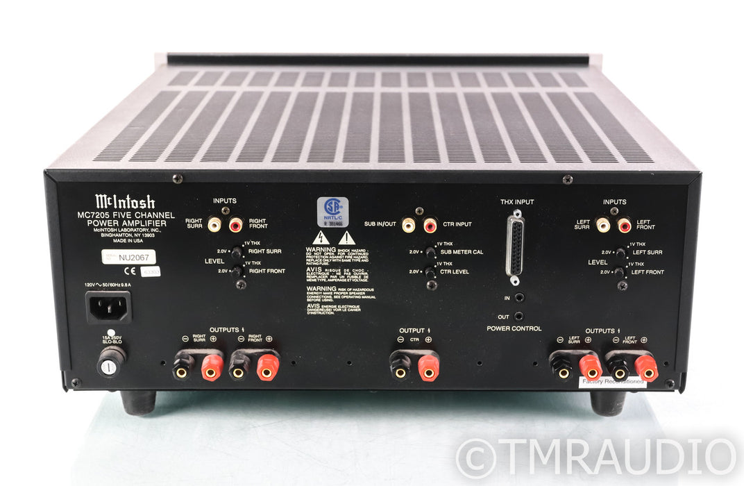 McIntosh MC7205 Five Channel Power Amplifier; MC-7205