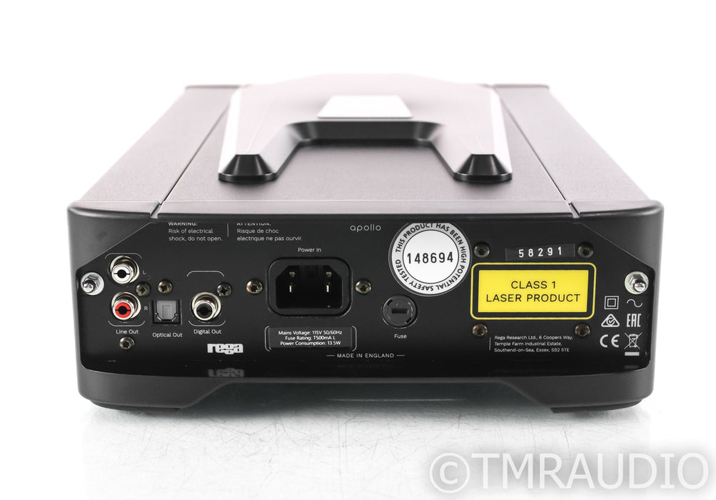 Rega Apollo CD Player; Black; Remote