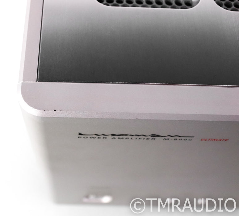 Luxman M-900u Stereo Power Amplifier; M900U; Silver