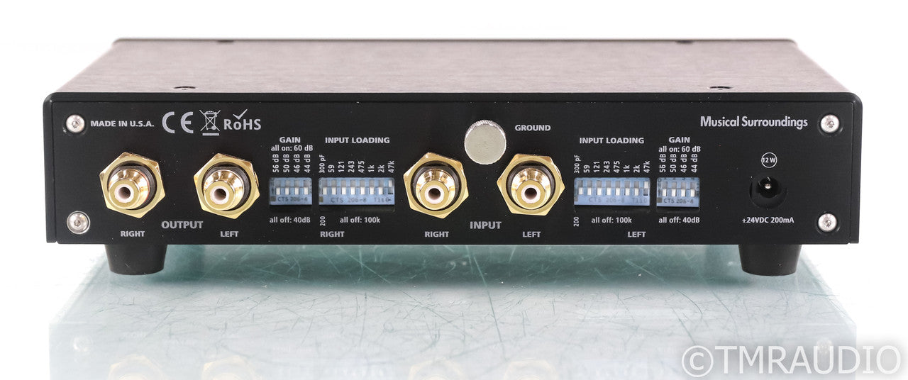 Musical Surroundings Phonomena II+ MM / MC Phono Preamplifier; Black