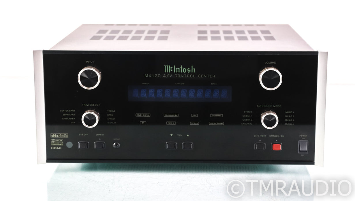 McIntosh MX120 7.1 Channel Home Theater Processor; MX-120; Remote