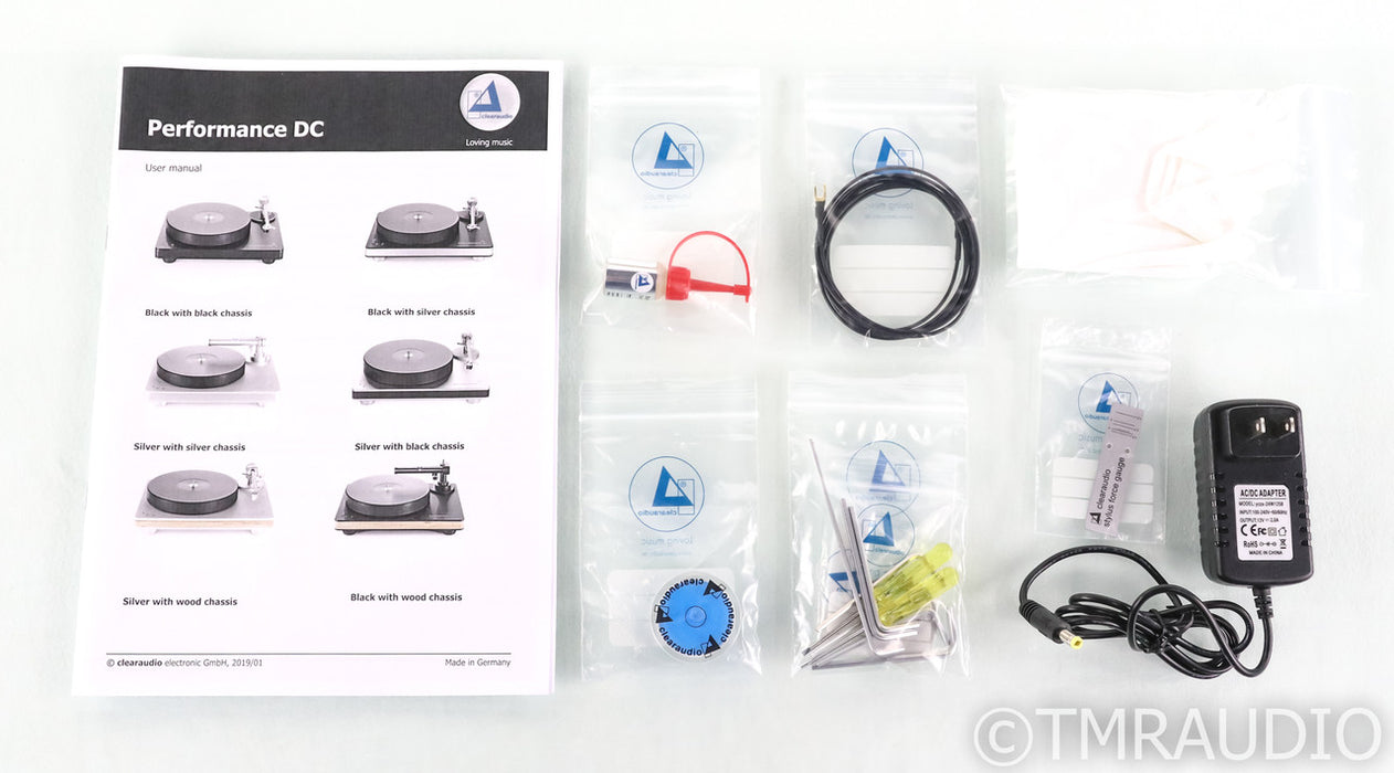Clearaudio Performance DC Turntable; Silver (Tonearm Cartridge what is it)