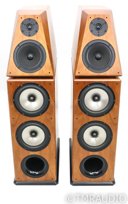 Von Schweikert VR-4 SR MK 3 Floorstanding Speakers; VR4; African Hazelwood Pair (SOLD)