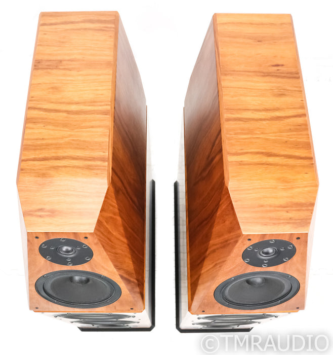 Von Schweikert VR-4 SR MK 3 Floorstanding Speakers; VR4; African Hazelwood Pair (SOLD)