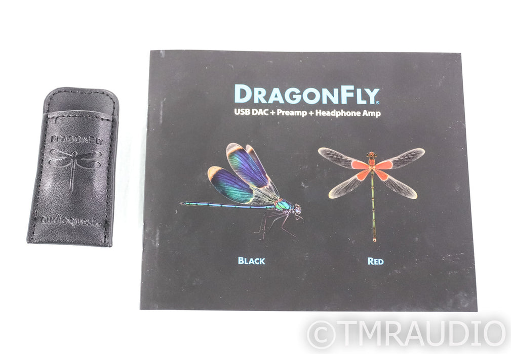 AudioQuest DragonFly Red Portable USB DAC; D/A Converter (Open Box)