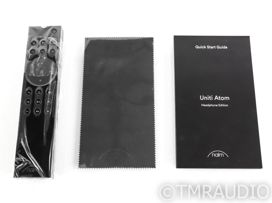 Naim Uniti Atom Headphone Edition DAC / Preamplifier; Remote; Black (Open Box)