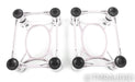 IsoAcoustics Aperta 200 Isolation Stands; Silver Pair (Open Box)