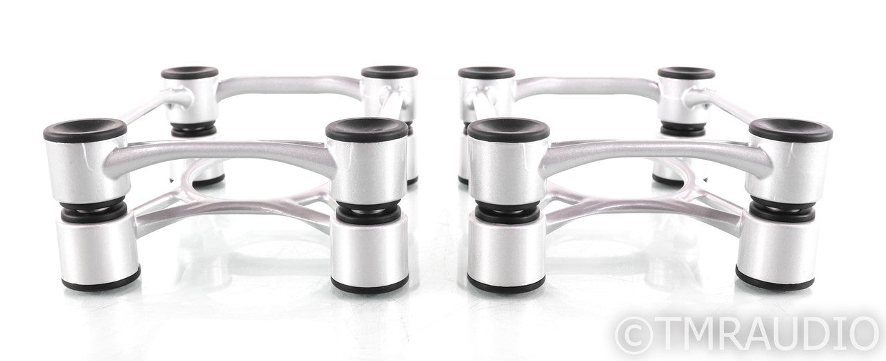 IsoAcoustics Aperta 200 Isolation Stands; Silver Pair (Open Box)