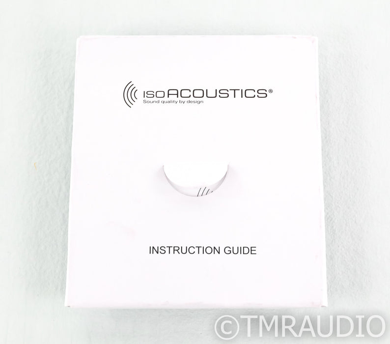 IsoAcoustics Aperta 200 Isolation Stands; Silver Pair (Open Box)