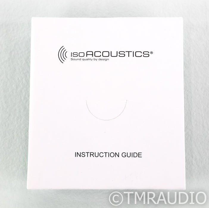 IsoAcoustics Aperta 300 Isolation Stand; Black; Single Stand (Open Box)