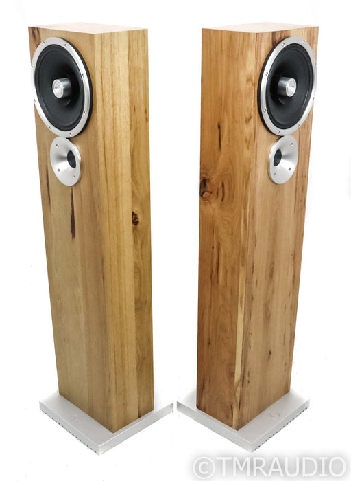 Zu Audio Druid Mk.V Floorstanding Speakers; Hand-Rubbed Rustic Hickory Pair