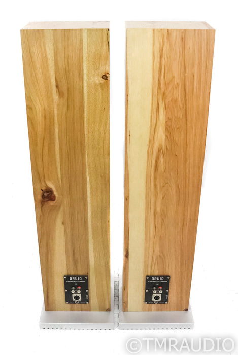 Zu Audio Druid Mk.V Floorstanding Speakers; Hand-Rubbed Rustic Hickory Pair