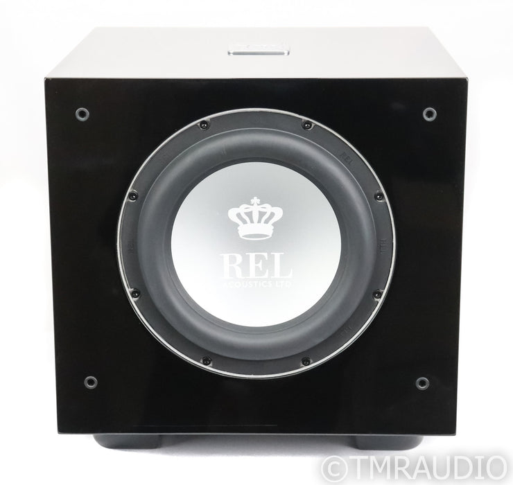 REL S/510 10" Powered Subwoofer; S510; Piano Black