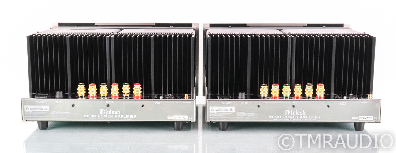McIntosh MC501 Mono Power Amplifier; Pair; MC-501
