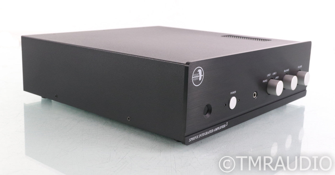 Rogue Audio Sphinx 3 Stereo Tube Hybrid Integrated Amplifier; Black; Remote