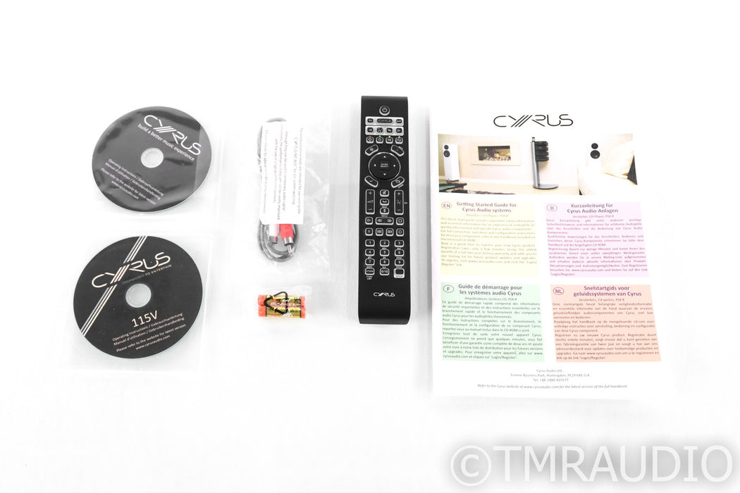 Cyrus Phono Signature MM / MC Phono Preamplifier; PSX-R2 Power Supply; Remote