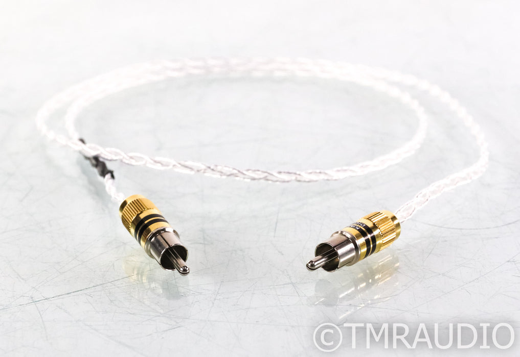 Kimber Kable Digital Link Silver RCA Digital Coaxial Cable; Single 1m Interconnect; AGDL