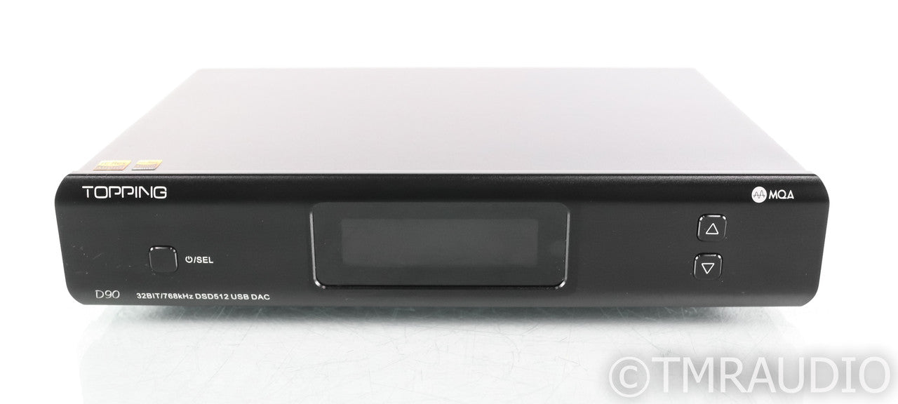 Topping D90 MQA DAC; Remote; Black; D-90; D/A Converter