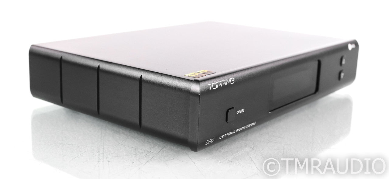 Topping D90 MQA DAC; Remote; Black; D-90; D/A Converter